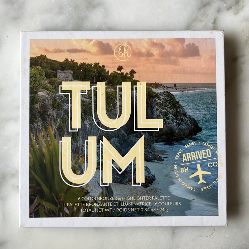bh cosmetics Tanned in Tulum bronzer and highlighter palette